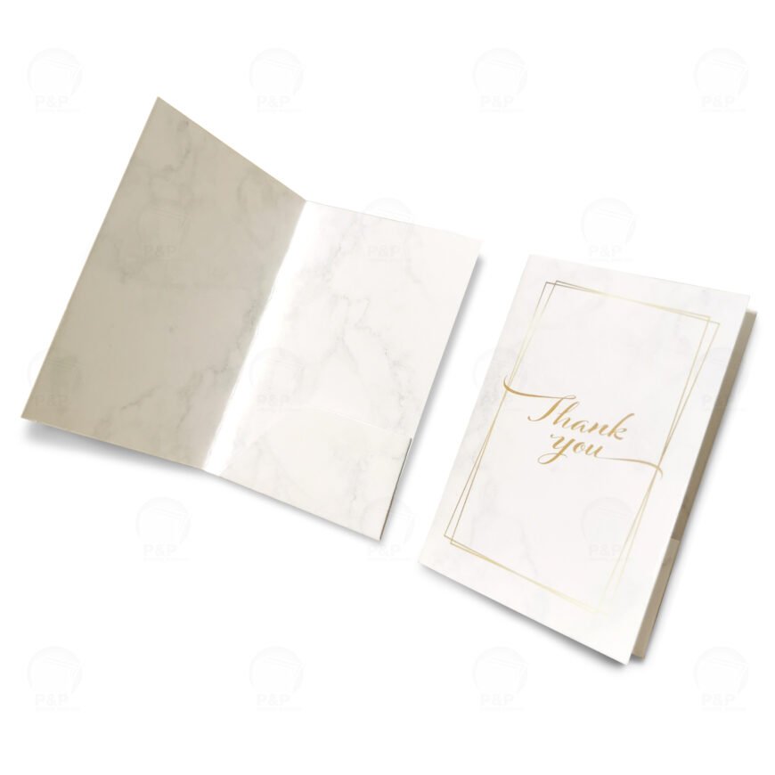 ซองใส่บัตร/คีย์การ์ด พิมพ์ Thank You (แพค 100 ใบ) - Image 2